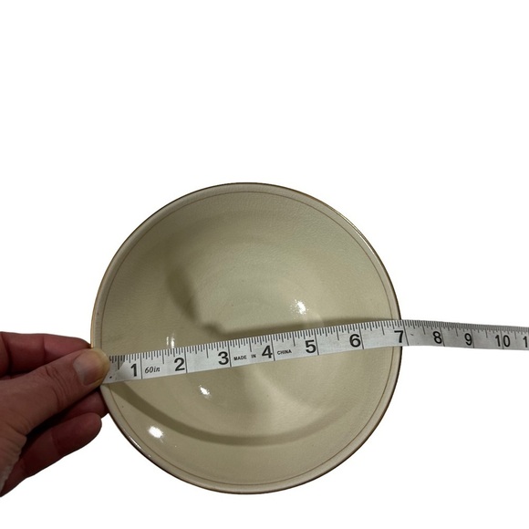 Vtg Kutani Tea Set of 7 Shobu Yunomi Yaki Gold Gilt Green Blue Tea Pot Cups Bowl - Picture 13 of 16